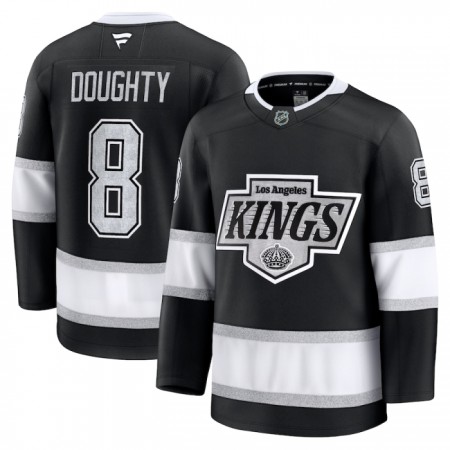 Miesten NHL Los Angeles Kings Pelipaita Fanatics Premium Drew Doughty Koti 2024-25 Musta